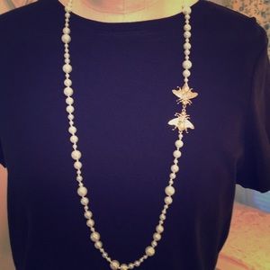 Talbots bumblebee necklace